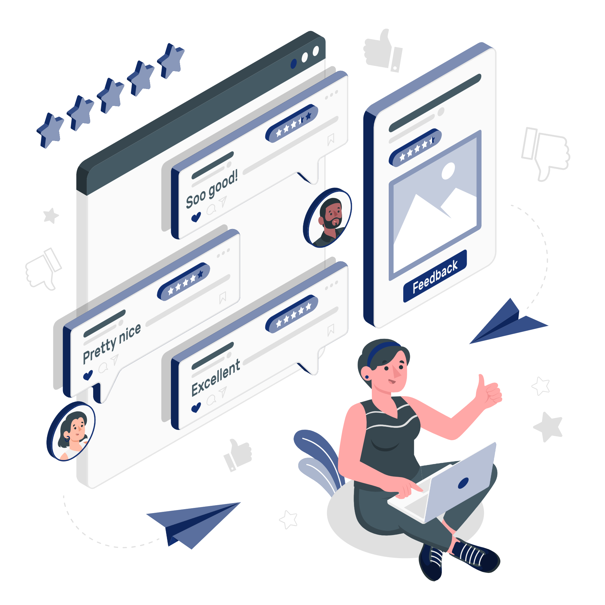Booking Illustration